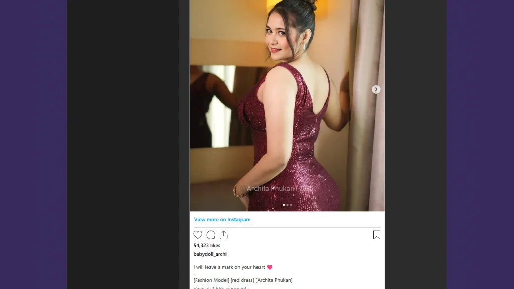 Babydoll Archi - Archita Phukan Viral Video Link